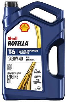 Shell Rotella T6 0W-40 Full Synthetic