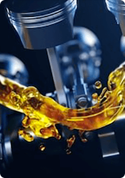 Image of engine and oil